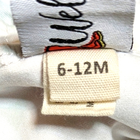 Wellie Kate Halter Romper Ruffle Floral Baby Girls 6-12 Months - Picture 3 of 6